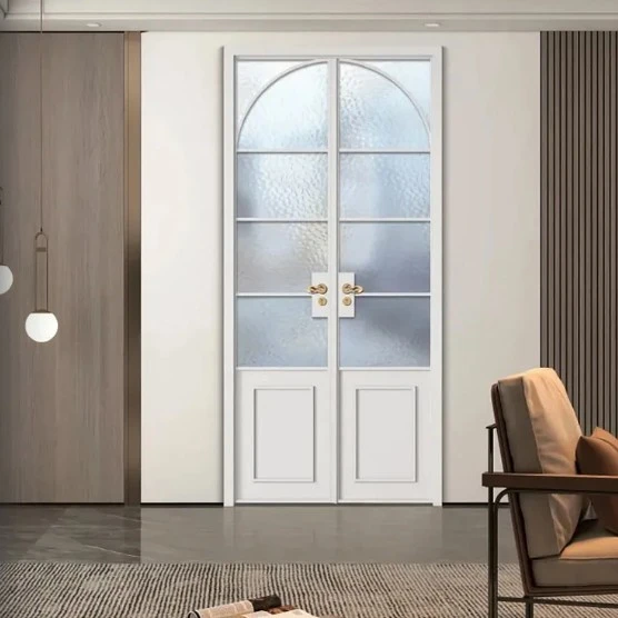 aluminum double swing door 5